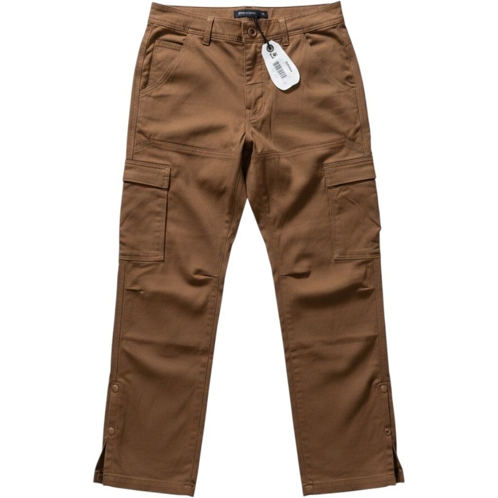 Prana Mens Stretch Zion Pant II Sepia 28x34 Slim Fit Tapered Leg - Picture 2 of 7